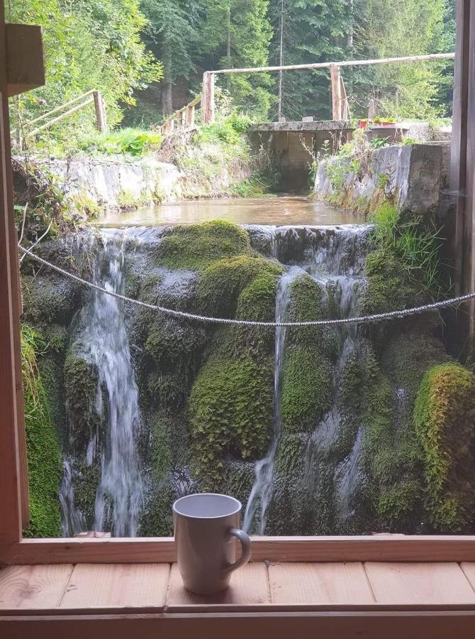 Villa Wooden House With A Waterfall "Stipanov Mlin" à Plitvička Jezera Extérieur photo